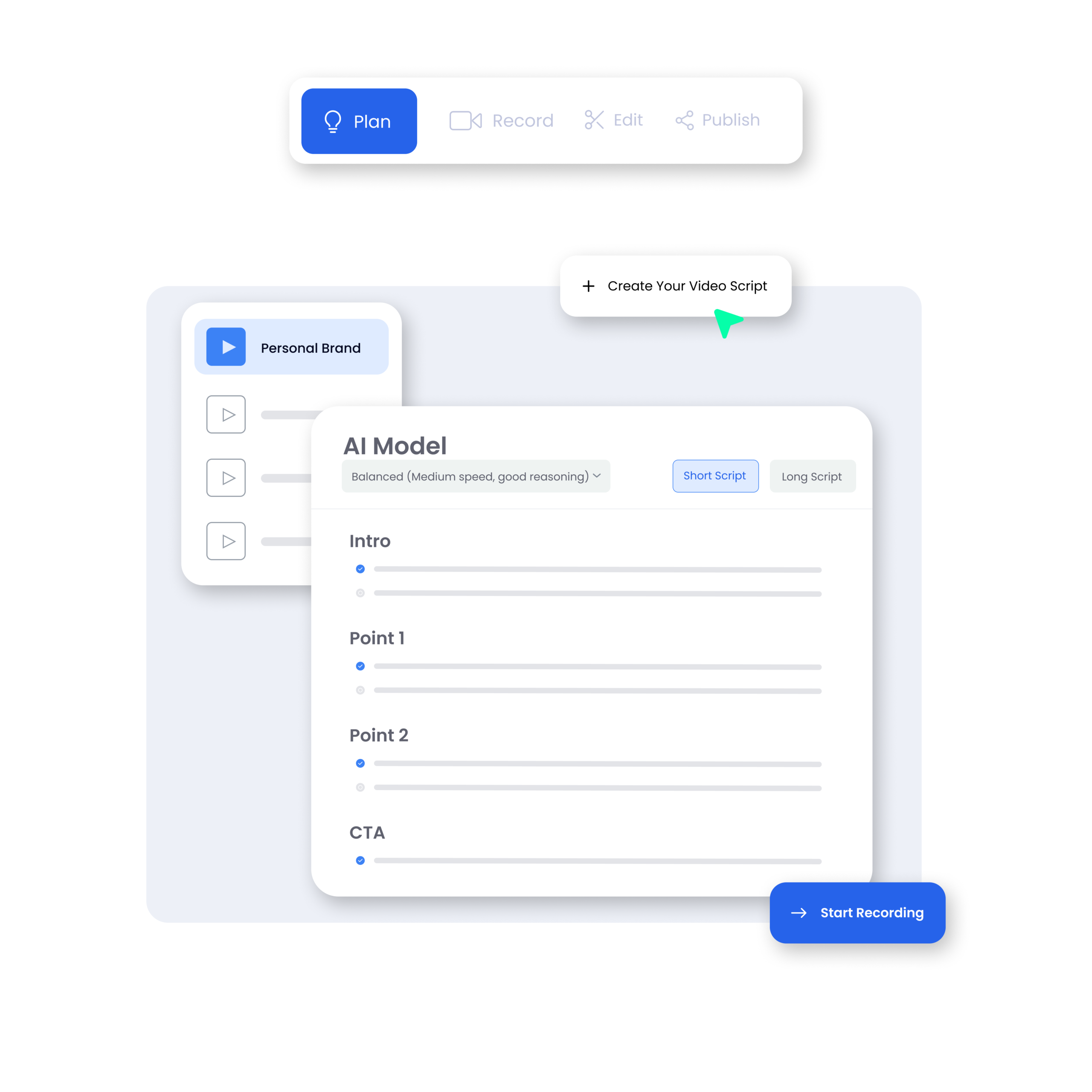 AI Video Script Building